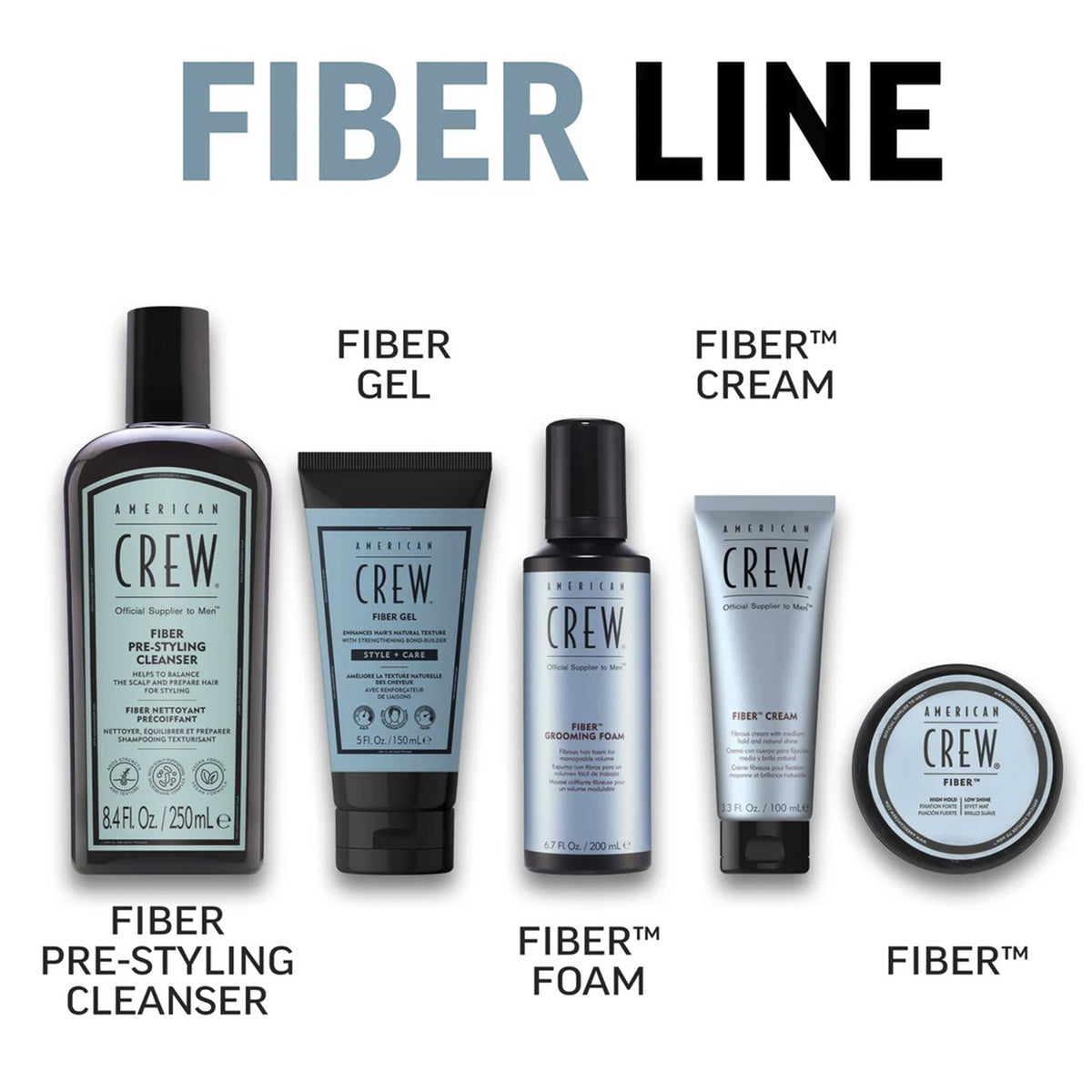 AMERICAN CREW FIBER CREAM GEL 150ML
