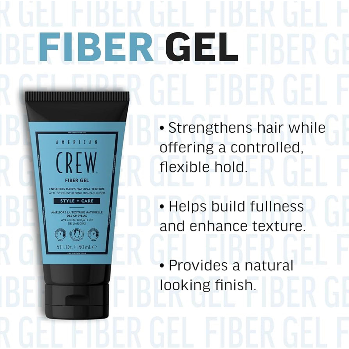 AMERICAN CREW FIBER CREAM GEL 150ML