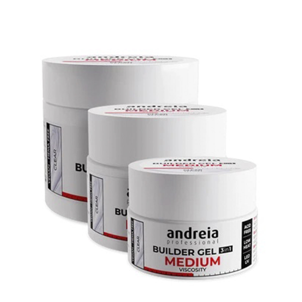 ANDREIA Builder Gel Medium Viscosity Clear 44g