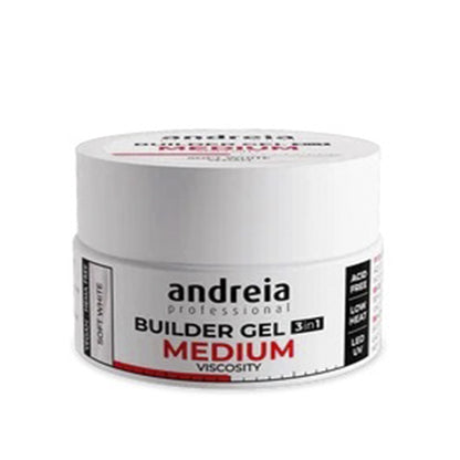 ANDREIA Builder Gel Medium Viscosity Soft White 44g