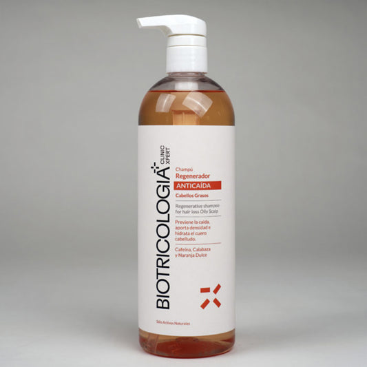 BIOTRICOLOGIA Shampo Regenerador Cabelos Oleosos 1000ml