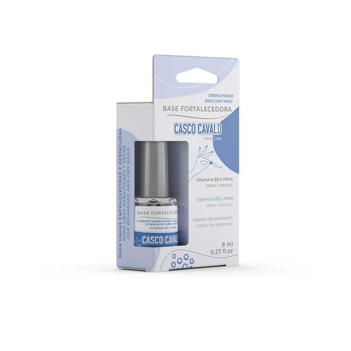 CASCO CAVALO Base Fortalecedora Vitamina B5 e Mirra 8ml