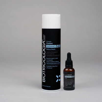 BIOTRICOLOGIA RADIANCE MAN CONFORT  Shampo Barba e  Cabelo  250ml