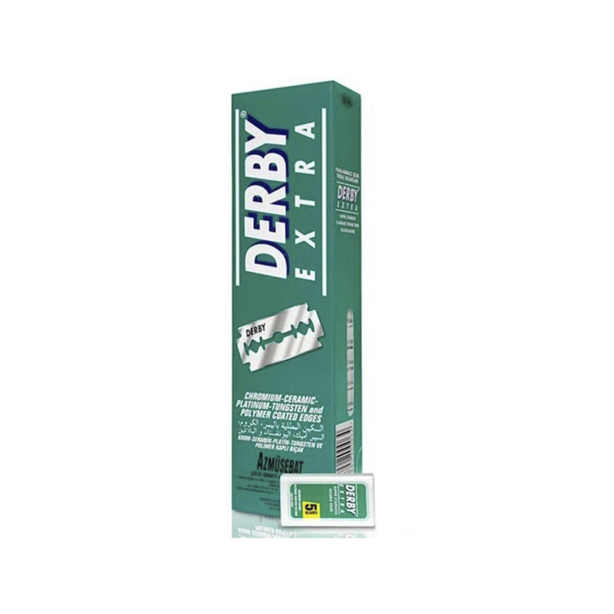DERBY EXTRA LAMINAS 1 CX 5 UNIDADES