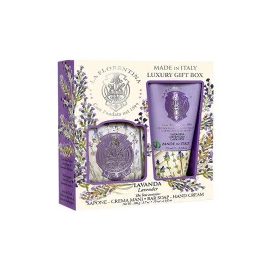 LA FLORENTINA CONJ. LAVANDA Cr.Mãos75ml+Sabonete