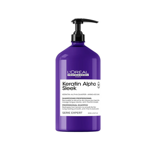 LOREAL KERATIN Alpha Sleek   Champô 1500ml