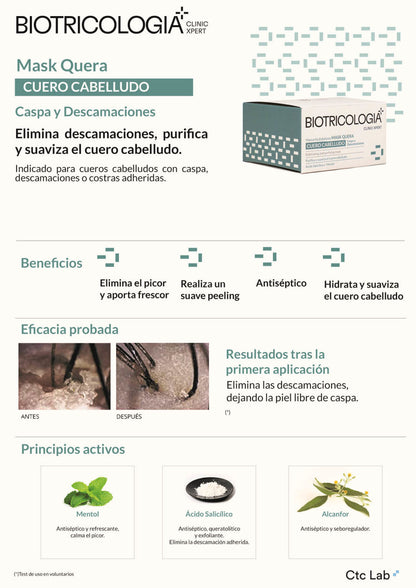 BIOTRICOLOGIA Mask Quera Exfoliaçao 200ML