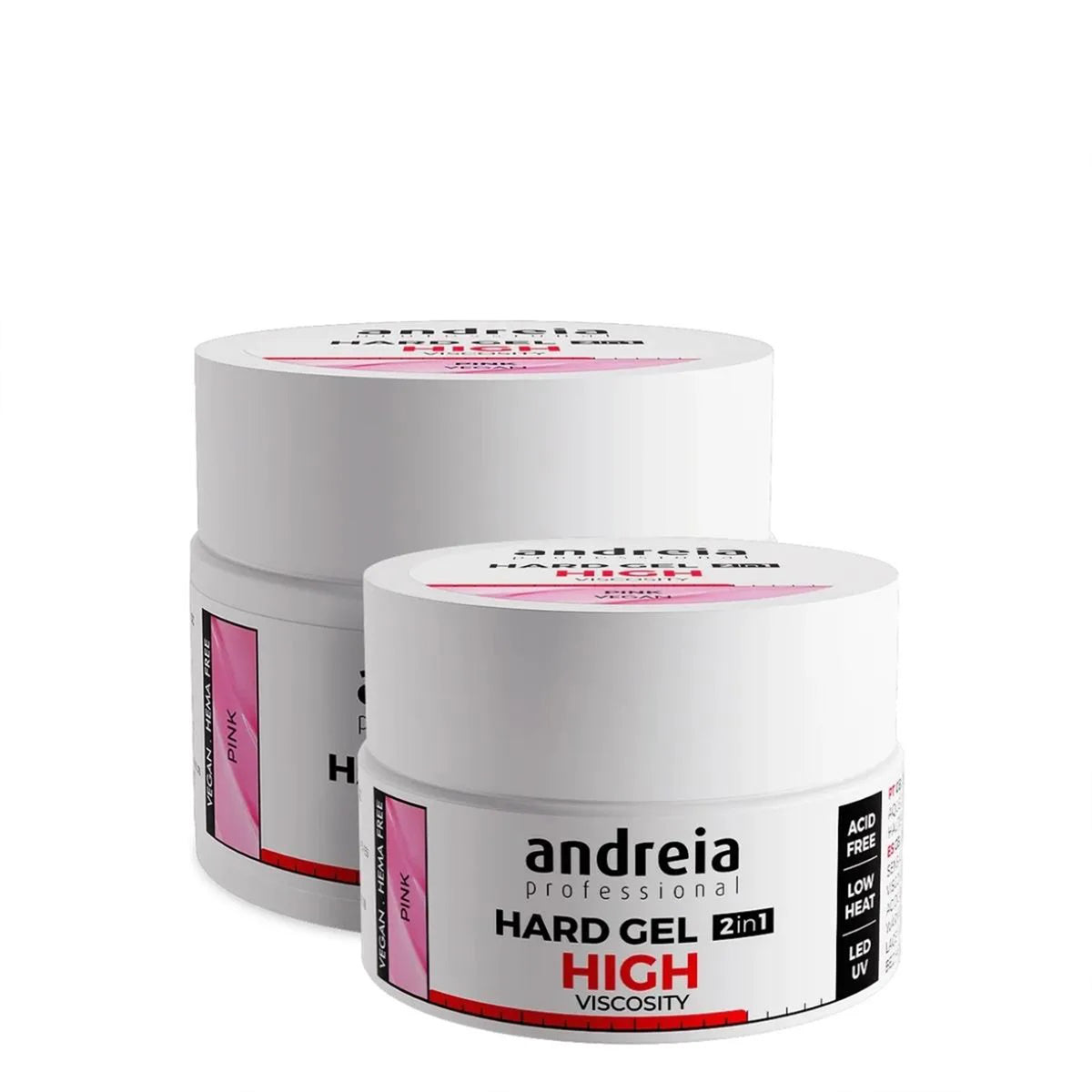 ANDREIA Hard Gel HIGH Viscosity Pink 22g