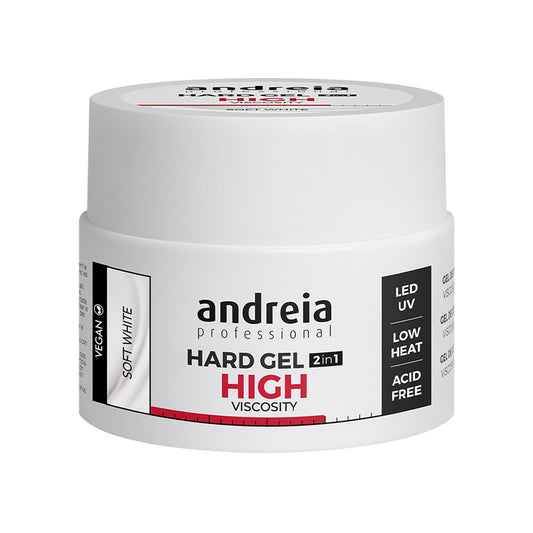 ANDREIA Hard Gel HIGH Viscosity Soft White 22g