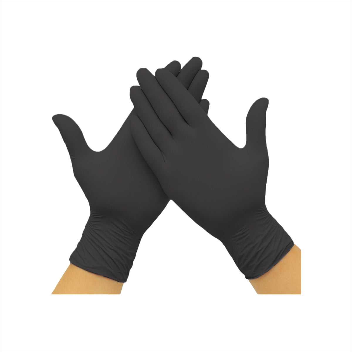 RUBBERGOLD Luvas NITRILE S Black Extra Resistentes  S/Pó  100 unid